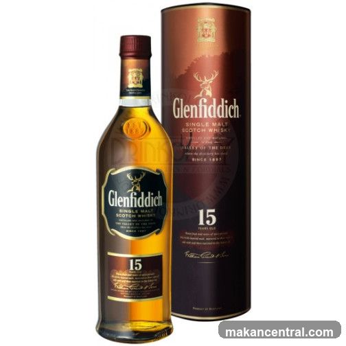Glenfiddich 15 Year Old Single Malt Scotch Whisky