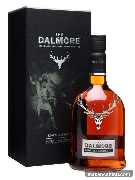 The Dalmore King Alexander III Whisky Bottle and Box