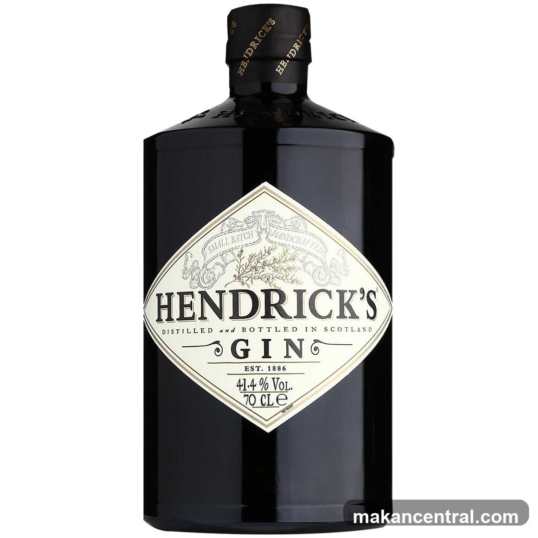 Hendrick's Gin Bottle