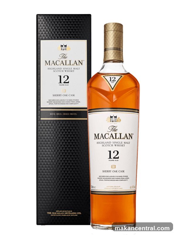 The Macallan 12 Years Old Sherry Oak Cask Whisky