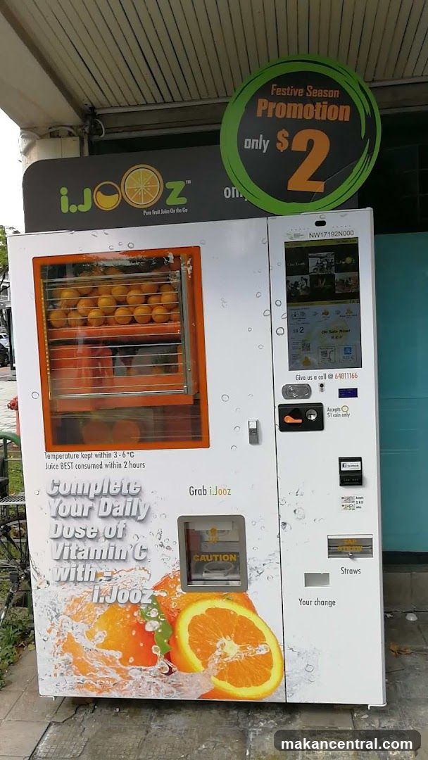 iJooz Orange Juice Vending Machine