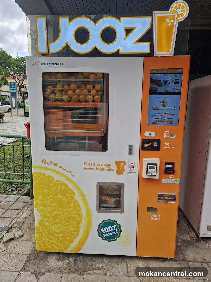 iJooz Orange Juice Vending Machine