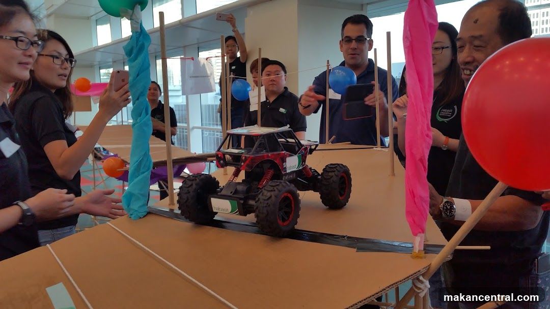 Event with RC Car Display