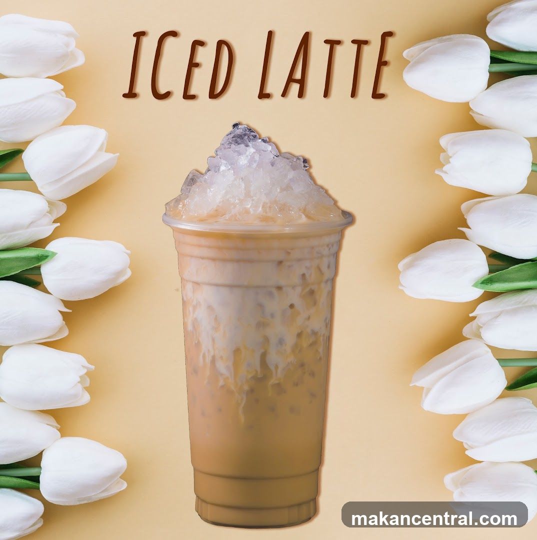 Iced Latte Product Shot