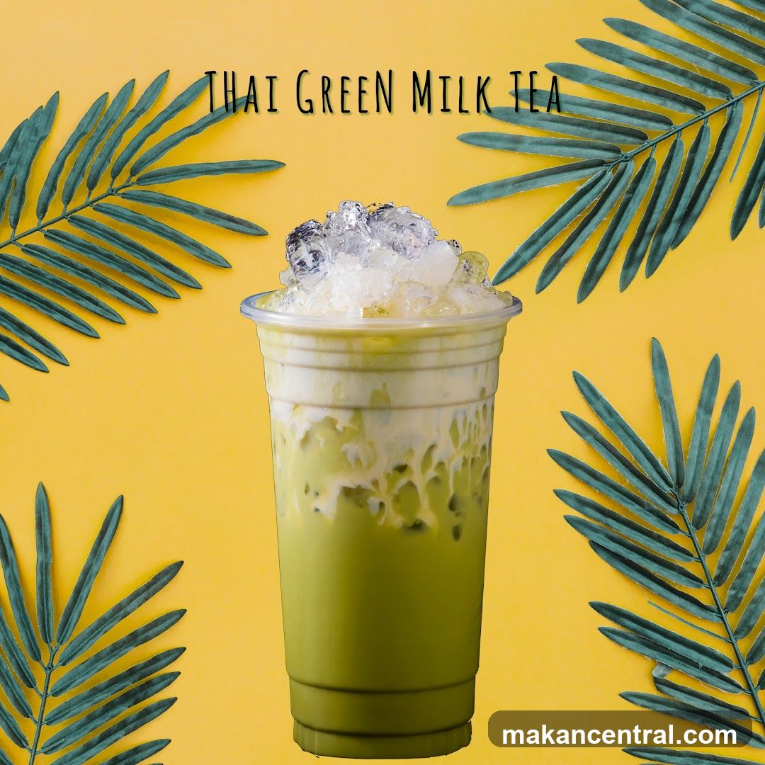 Thai Green Milk Tea Product Shot