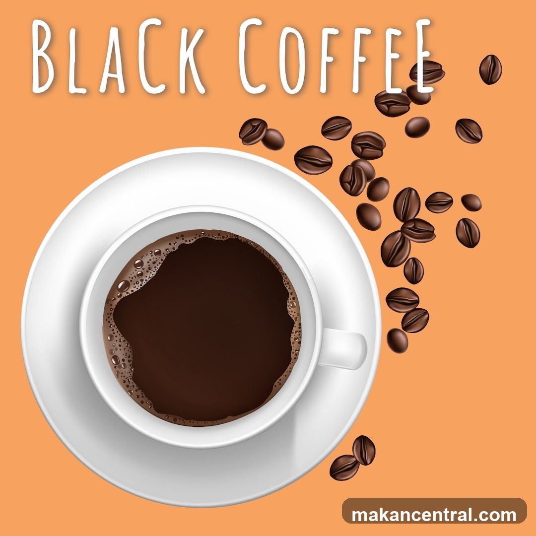 Black Coffee Illustration