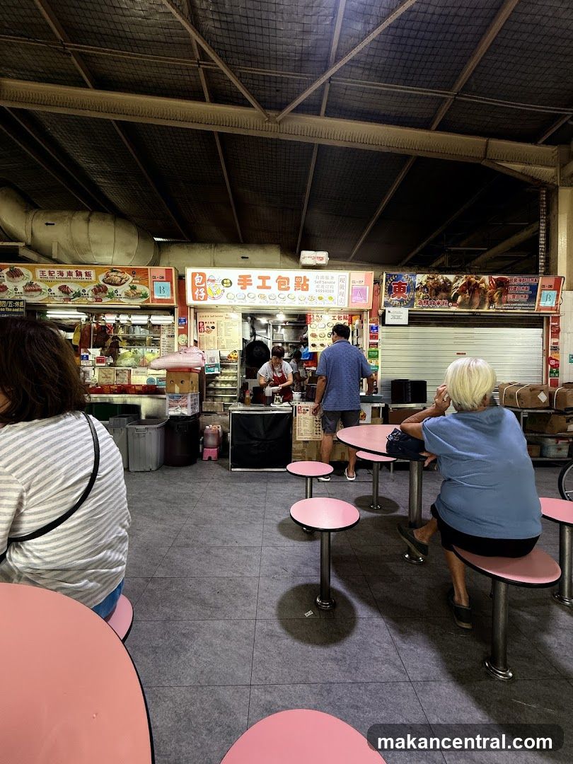 Food court interior