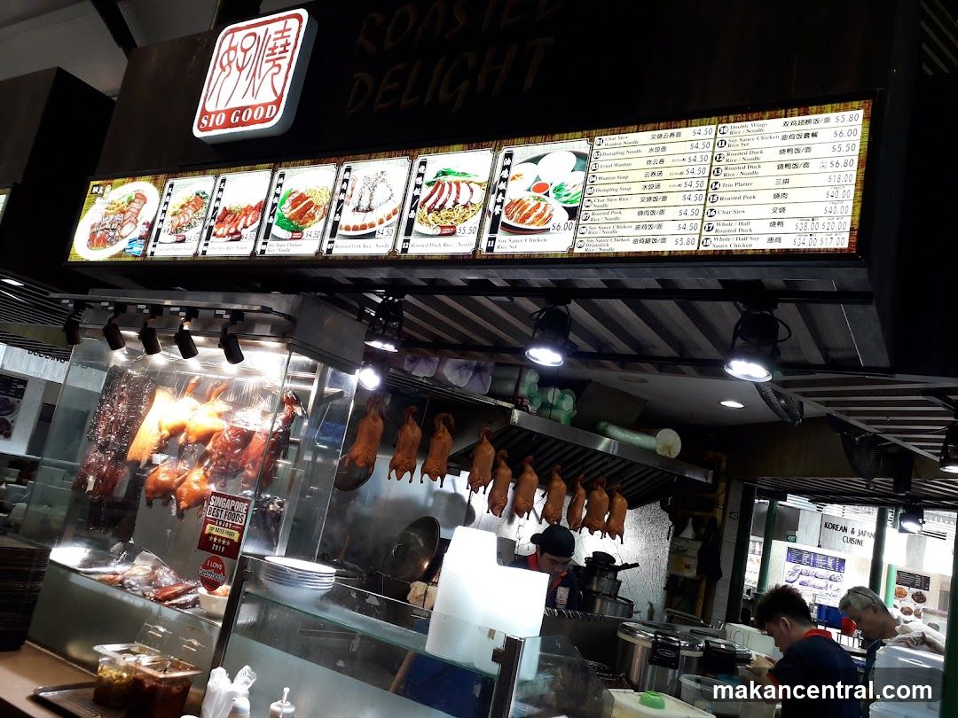 Roasted Delight Food Stall Interior