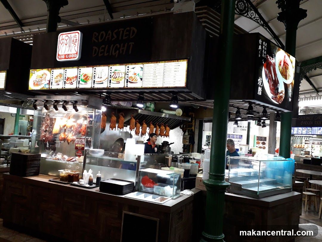 Roasted Delight Food Stall Interior