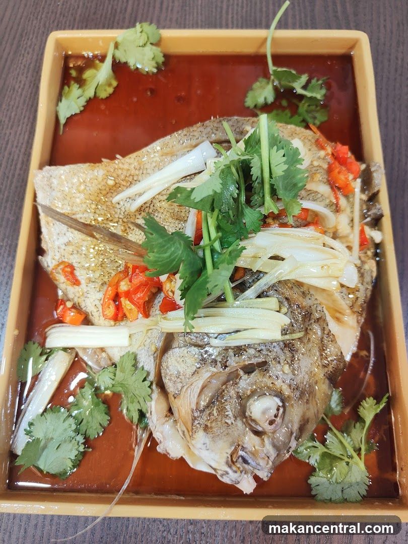 Steamed Fish Dish