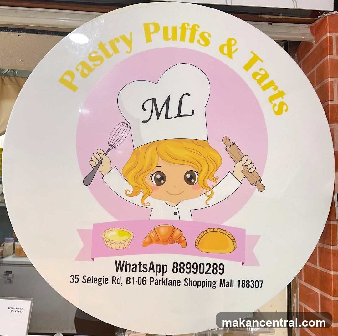 Pastry Puffs & Tarts Shop Signage
