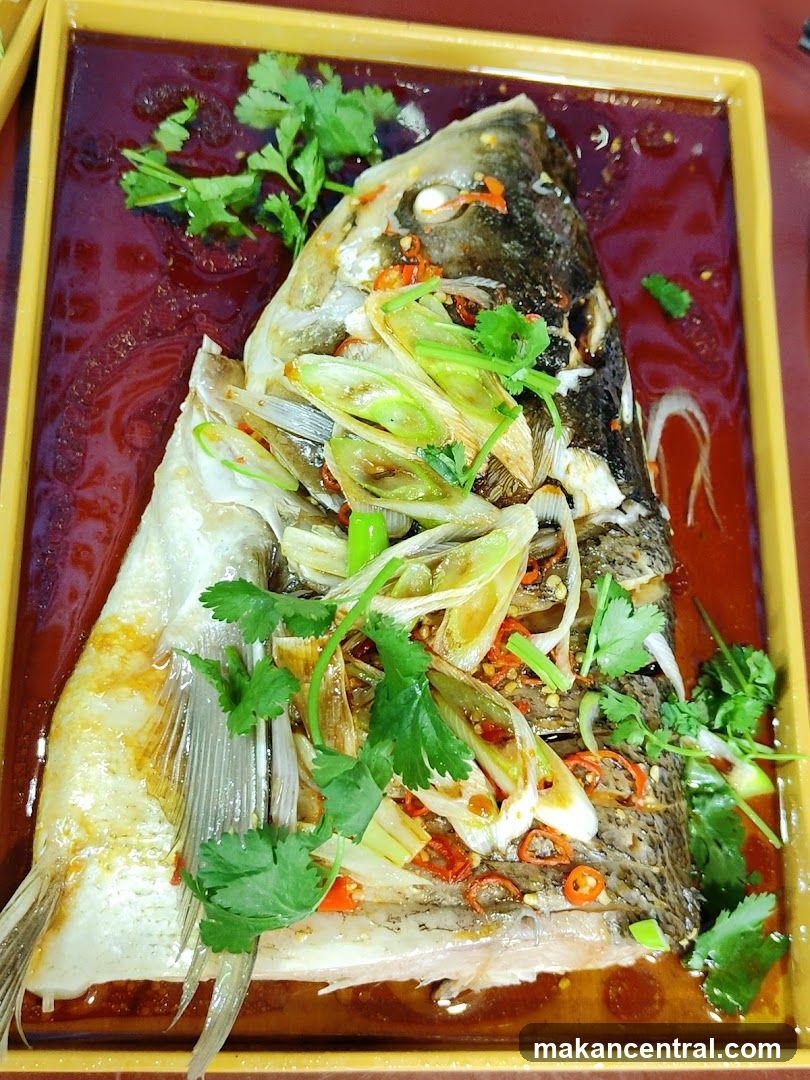 Steamed Fish Dish