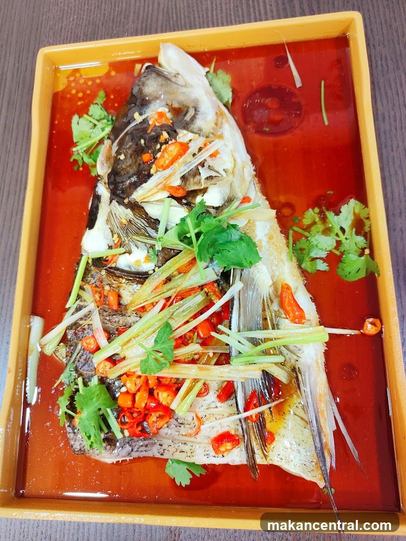 Steamed Fish Dish