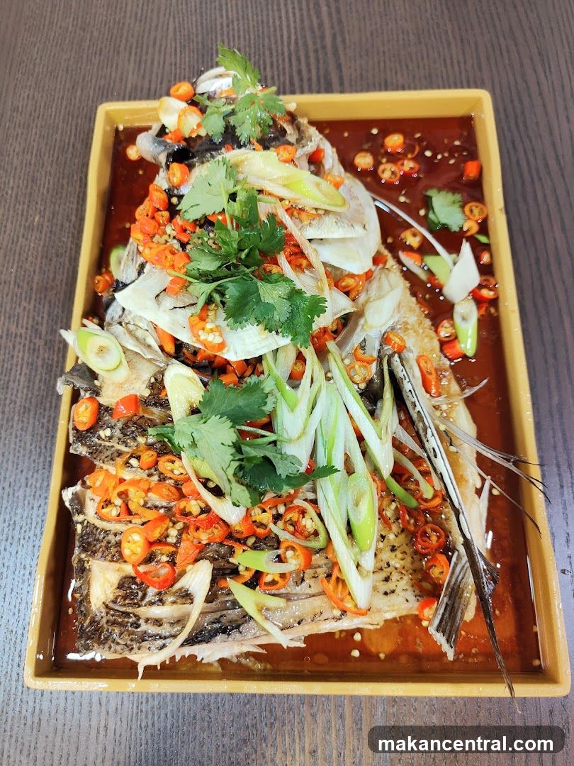 Steamed Fish Dish