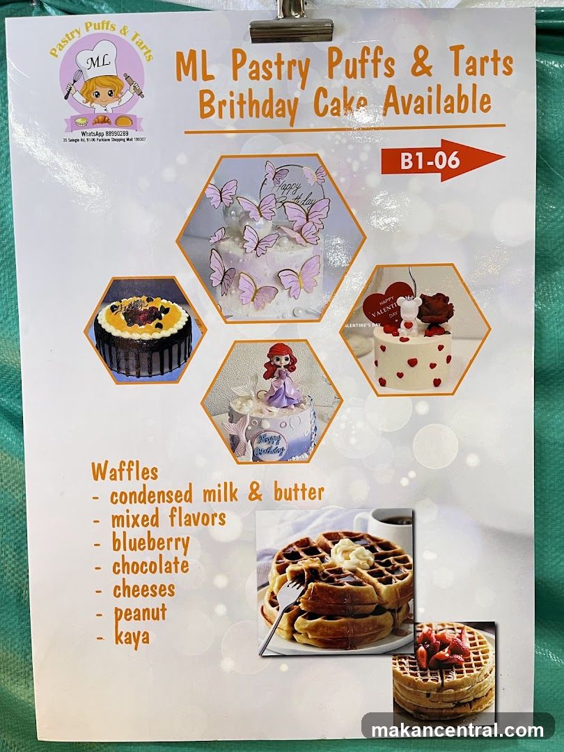 ML Pastry Puffs & Tarts Advertisement