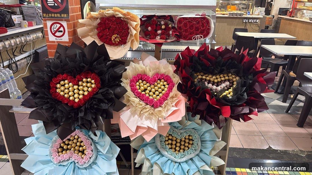 Flower Bouquets Display