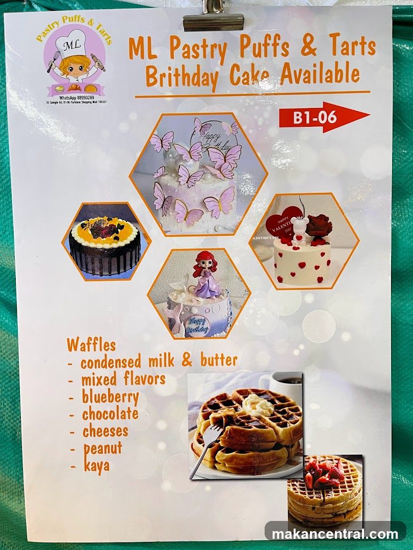 ML Pastry Puffs & Tarts Advertisement