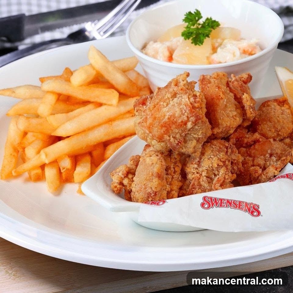 Fried Chicken and Fries