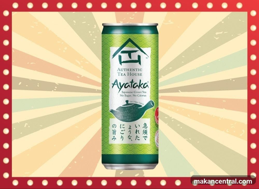 Ayataka Japanese Green Tea Can