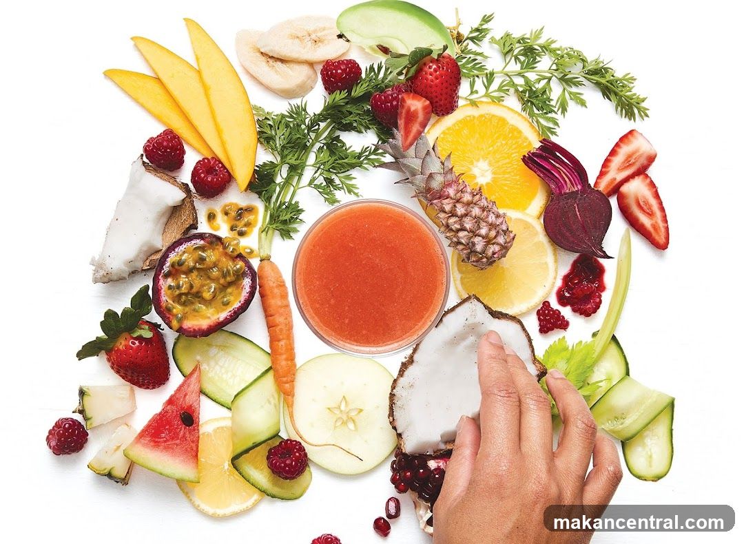 Fresh Fruit and Vegetable Assortment
