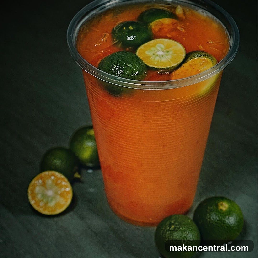 Orange Drink with Calamansi