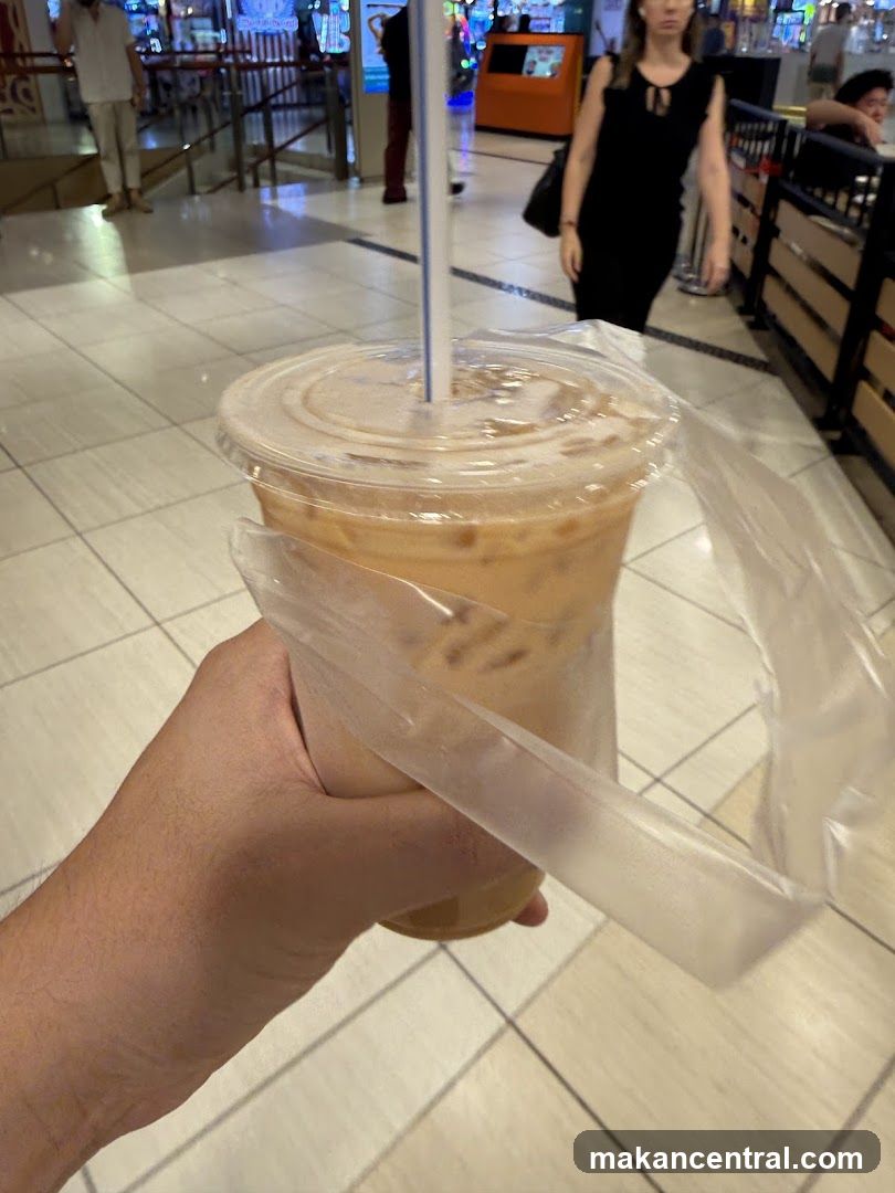 Iced Drink in a Plastic Cup