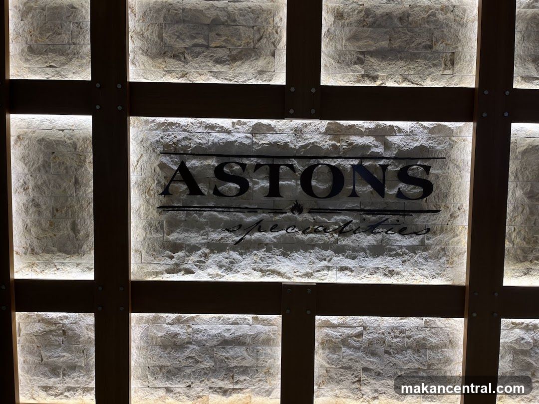 Aston's Specialties Sign