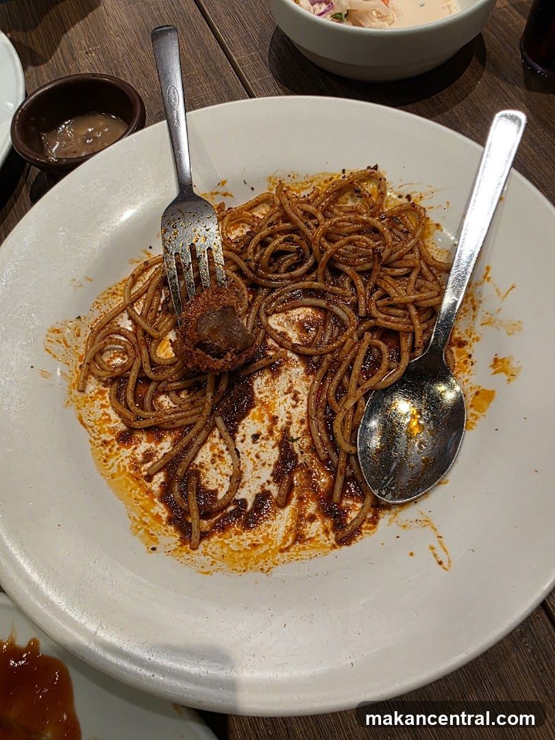 Spaghetti with Meatball