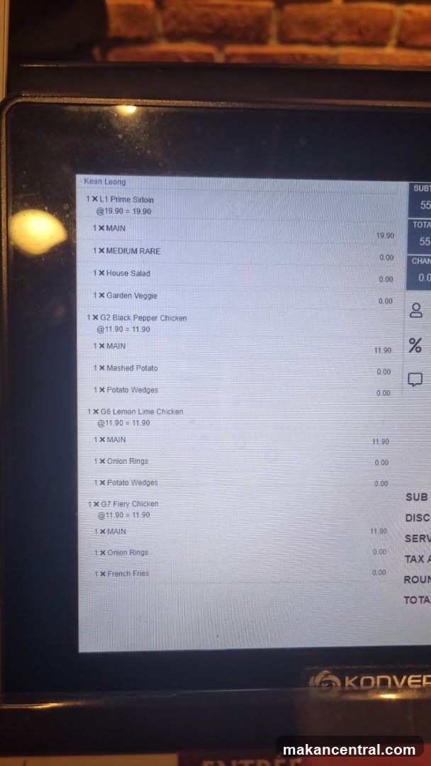 Receipt Display
