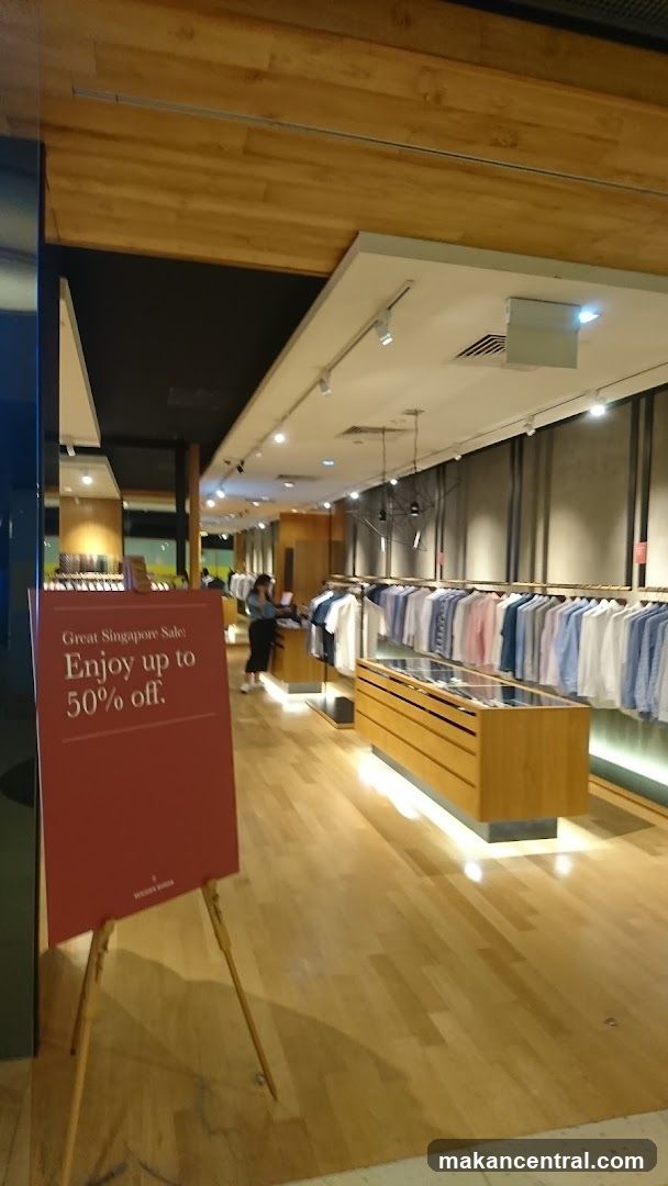 Store Interior with Sale Sign