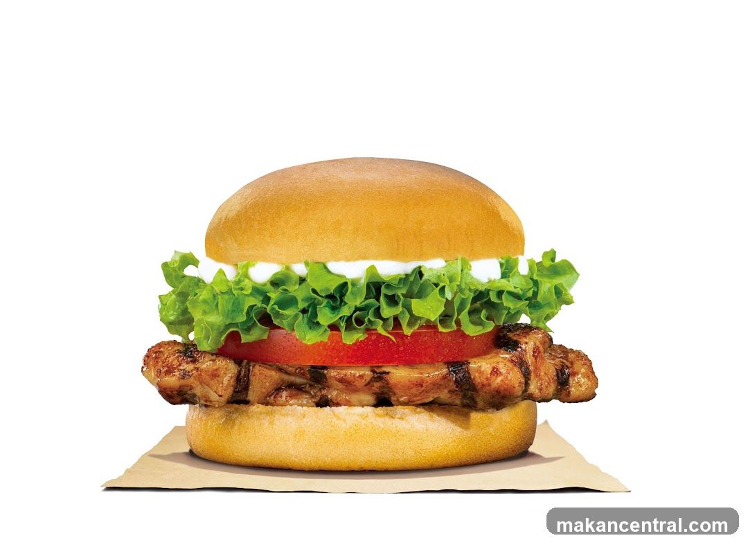 Grilled Chicken Burger