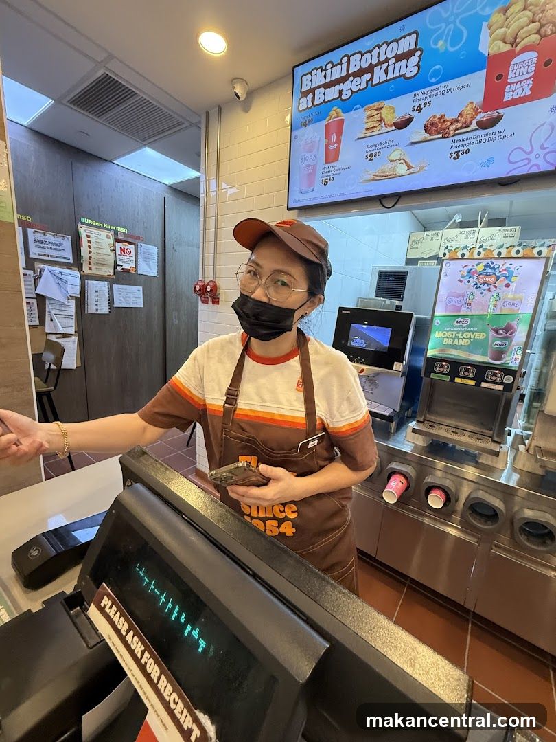 Burger King Counter