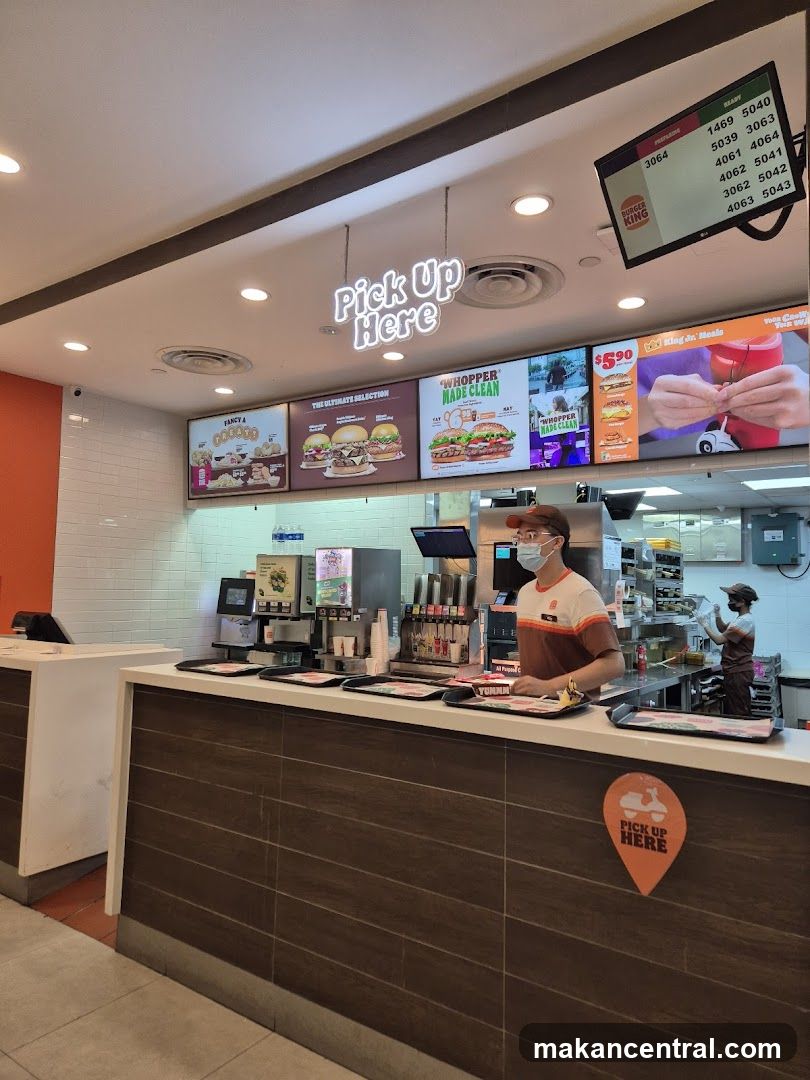 Burger King Counter