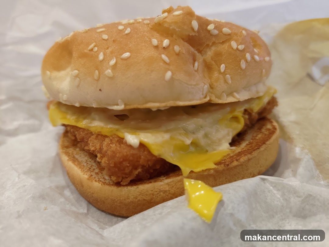 Chicken Sandwich with Cheese