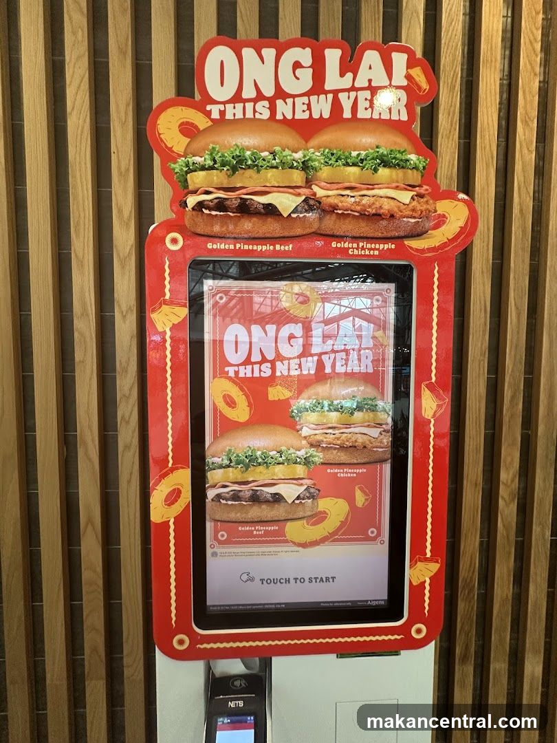 New Year Burger Promotion