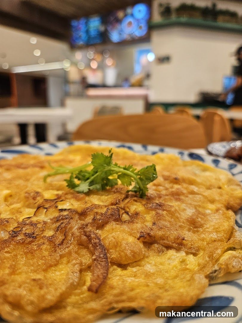 Omelet with Cilantro