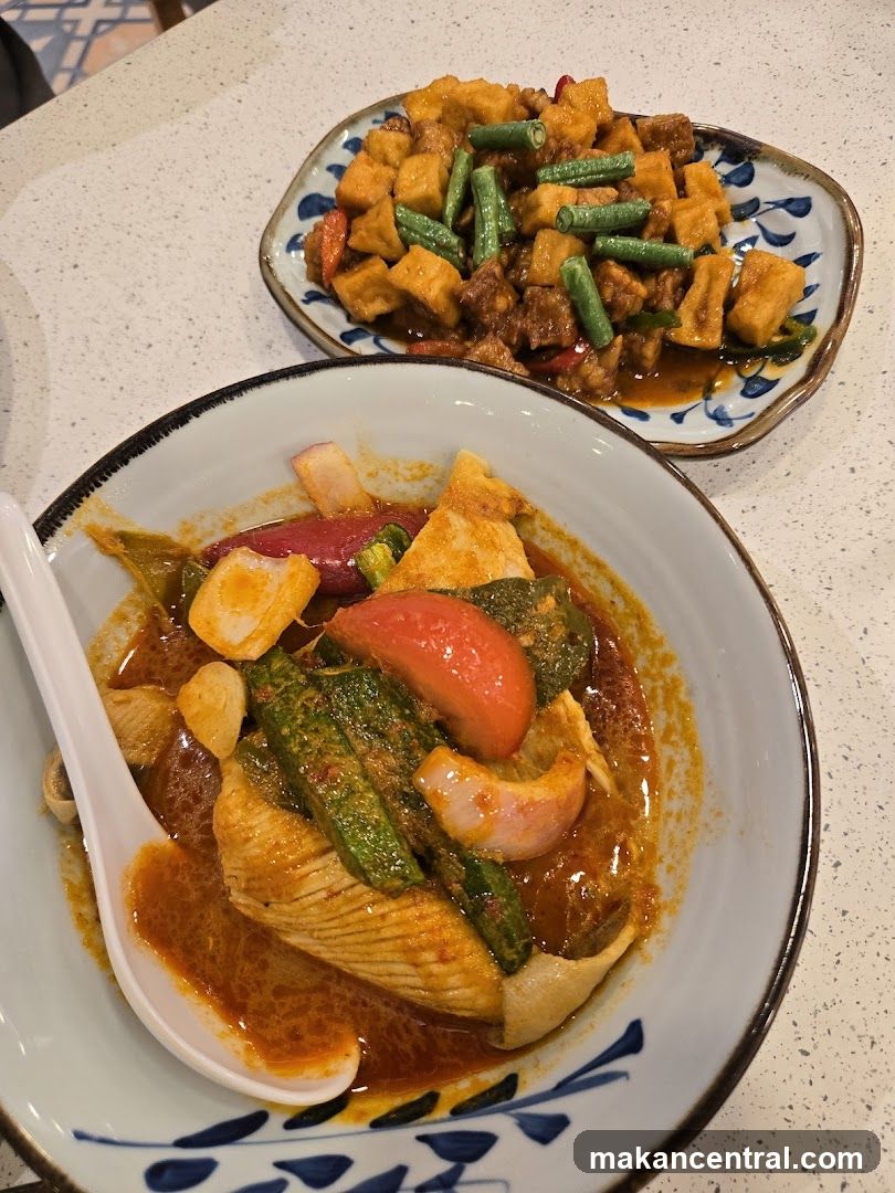 Two Dishes of Food