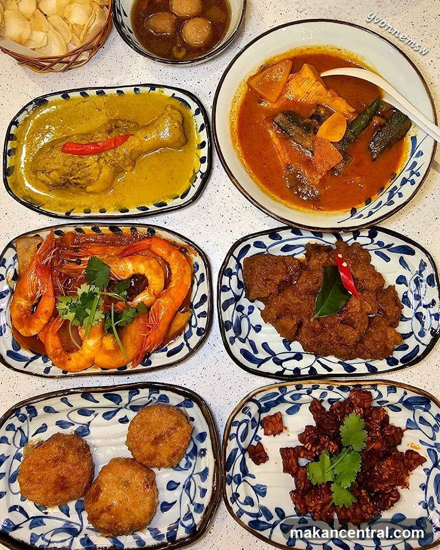 Assortment of Malaysian Dishes