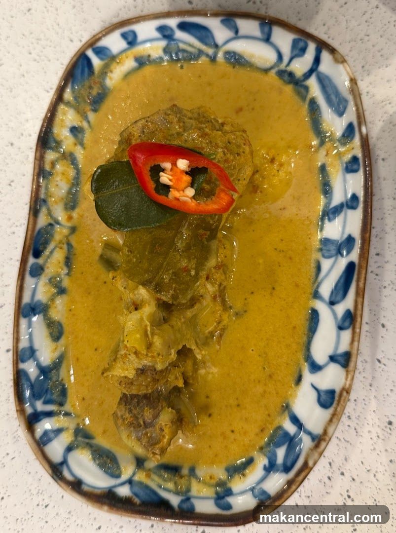 Curry Dish with Chili and Leaf