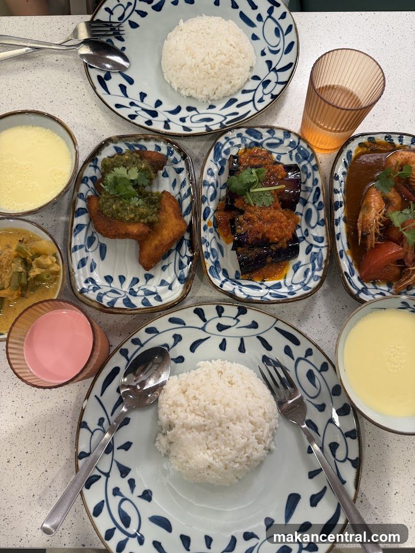 Table with various dishes
