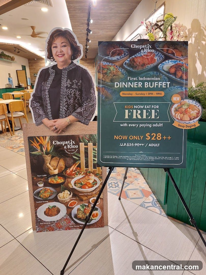 Indonesian Dinner Buffet Promotion
