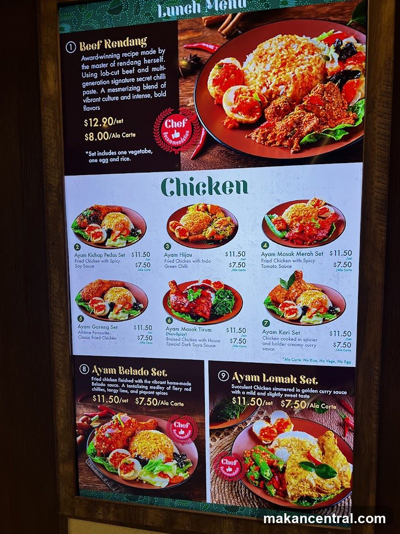 Lunch Menu