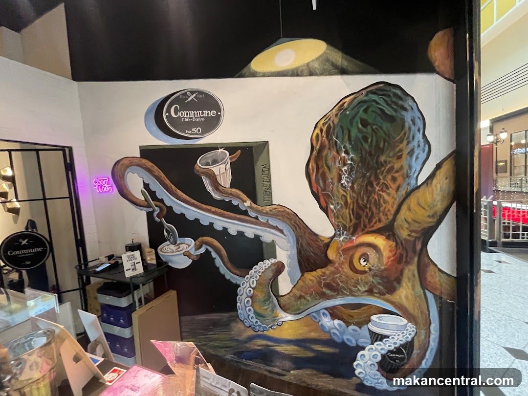 Octopus Mural Cafe