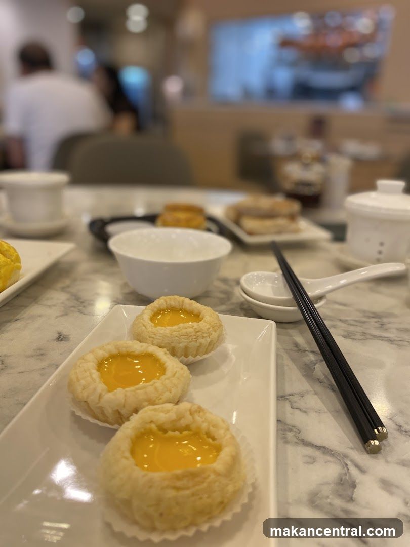 Dessert Pastries on a Table
