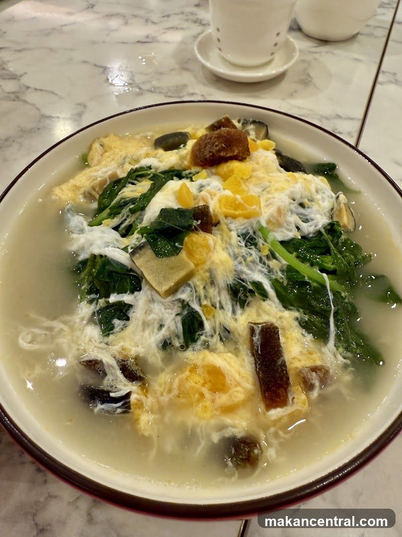 Spinach and Egg Soup