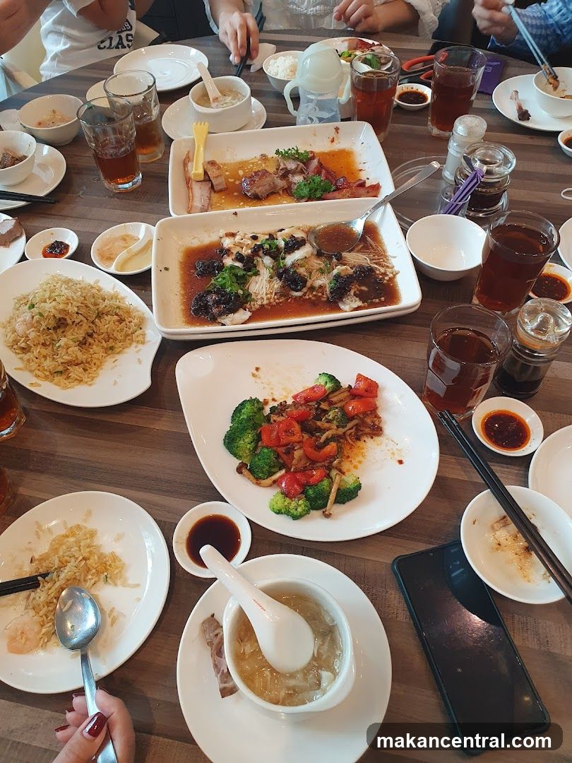 Table with Food and Drinks
