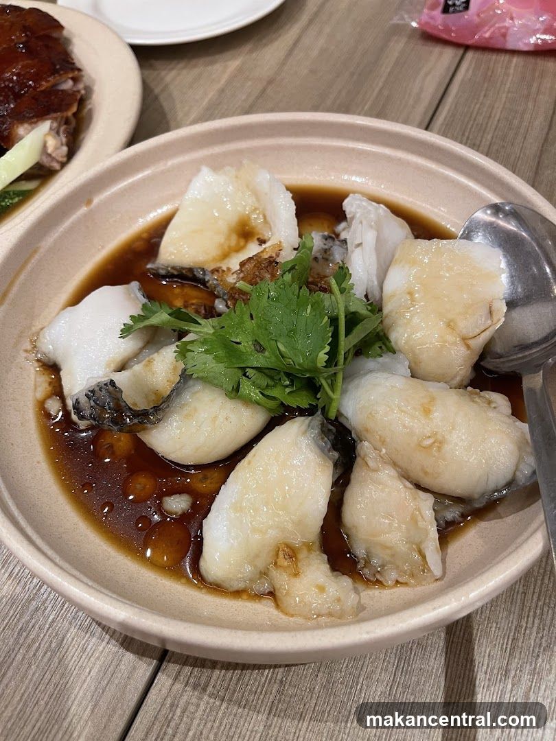 Steamed Fish Dish