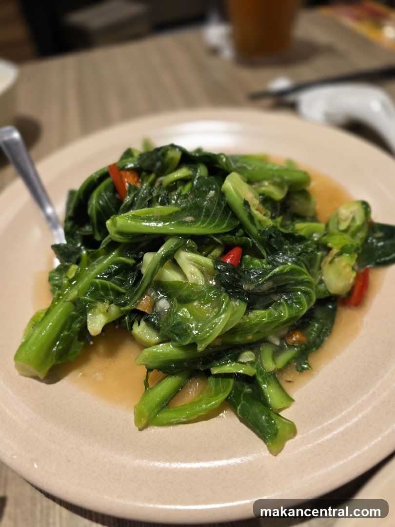 Stir-fried Greens with Chili