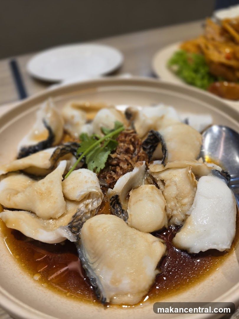 Steamed Fish Dish