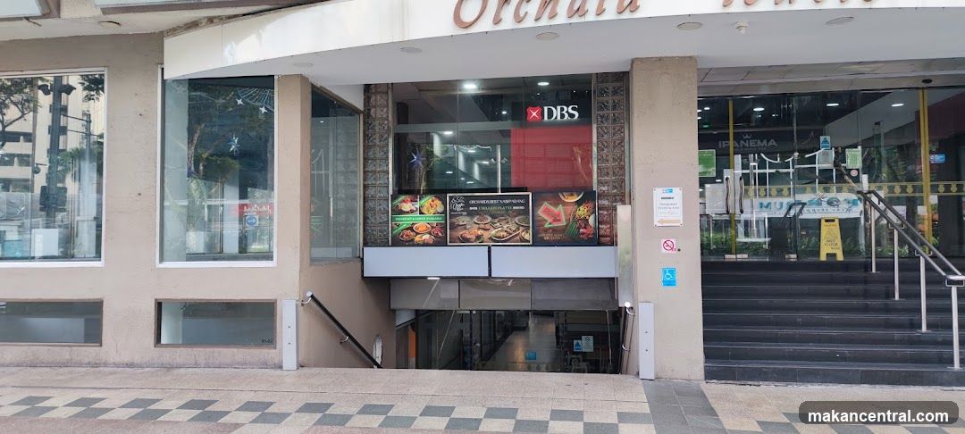 Restaurant and Bank Entrance